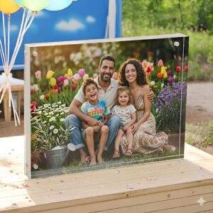 בלוק זכוכית אקרילית במבחר גדלים - 13x18