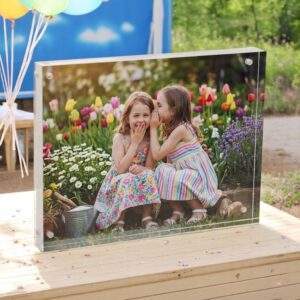 בלוק זכוכית אקרילית במבחר גדלים - 15x21