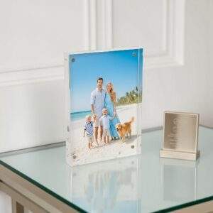 בלוק זכוכית אקרילית במבחר גדלים - 10x15