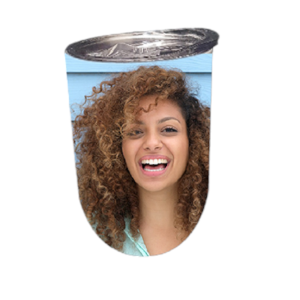 כוס תרמית ממותגת האג מאג  360 מ"ל - תכלת-מאטל