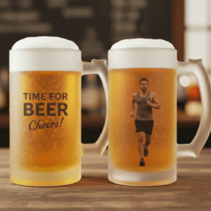 הדפסה על כוס בירה
