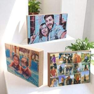 מבצע שלישית בלוק עץ גודל 13X18