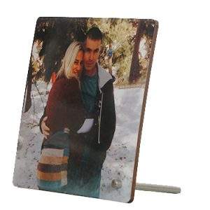 הדפסה על פלטת עץ עם מעמד גודל 15X15