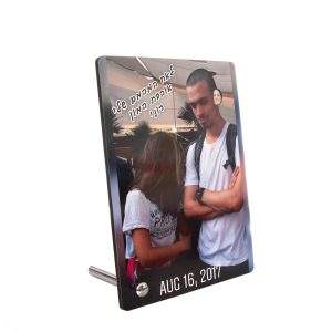 הדפסה על פלטת עץ גודל 13X18