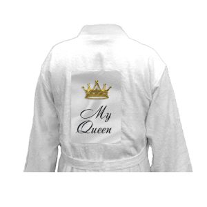 הדפסה על חלוק אמבטיה לגבר - s