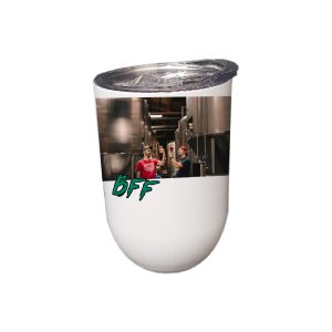 כוס תרמית ממותגת האג מאג  360 מ"ל - לבן