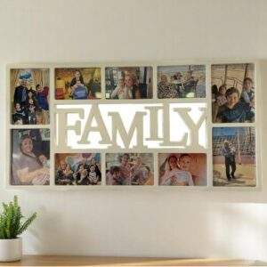 מסגרת FAMILY ל-10 תמונות