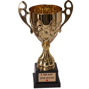 גביע הוקרה יוקרתי גודל  20X33 גדול