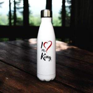 הדפסה על בקבוק תרמי באולינג לבן