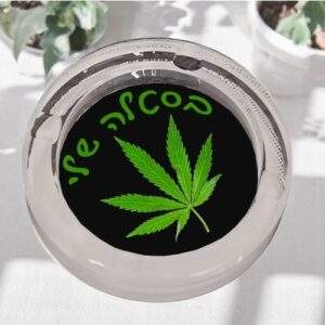 הדפסה על מאפרת קרסיטל עגולה