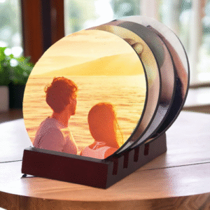 סט תחתיות מעץ בעיצוב אישי