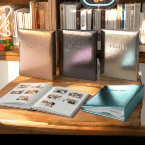 אלבום כיסים ל-500 תמונות גודל 10X15 סדרת אייטיז