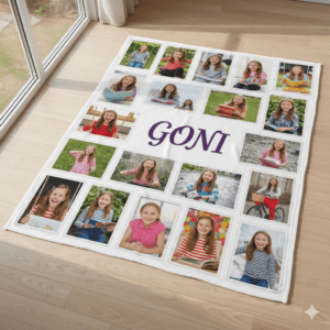 הדפסה על שמיכת פליז 130X160