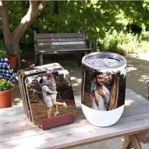 מתנה לגבר של | כוס תרמית ותחתיות לכוסות