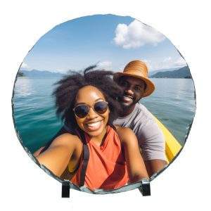 אבן בזלת מעוגלת