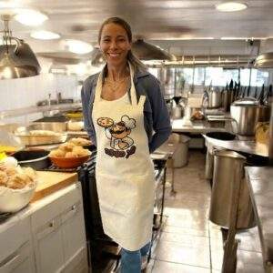 הדפסה על סינר בד  איכותי