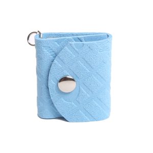 סט מתנה מושלם לבן/בת הזוג מחזיק מפתחות מיני אלבום וציפית לכרית - תכלת