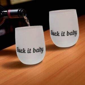 הדפסה על כוס יין בודדת