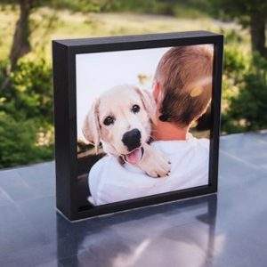 בלוק עץ מתכת גודל 20X20