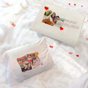 סט שמיכת פליז וציפית לכרית