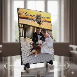 הדפסה על אבן בזלת גודל 20X30