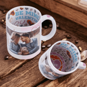 ספל רומנטי בהדפסה אישית