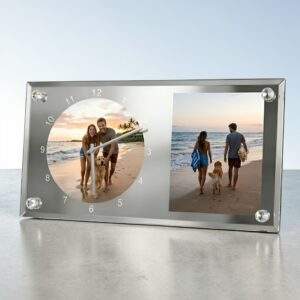 שעון מראה שולחני 2 תמונות