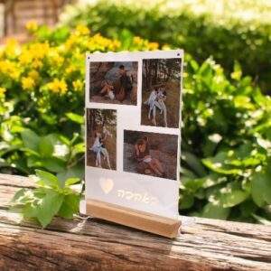 מסגרת מוארת זכוכית אקרילית ב-אהבה ♥ 4 תמונות