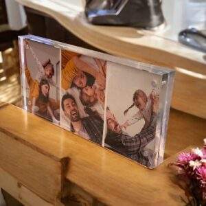 בלוק זכוכית אקרילית קולאז'