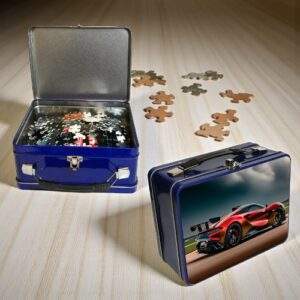 פאזל הפתעה במארז מתכת