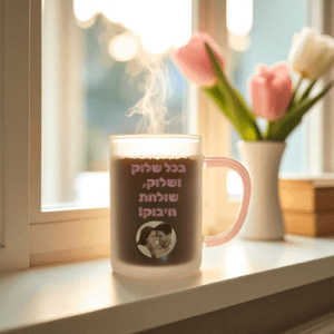 הדפסה על ספל פרוסטי