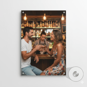 הדפסה על זכוכית לתלייה גודל 40X60