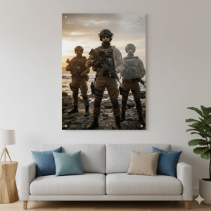 הדפסה על זכוכית לתלייה גודל 30X40 ס"מ