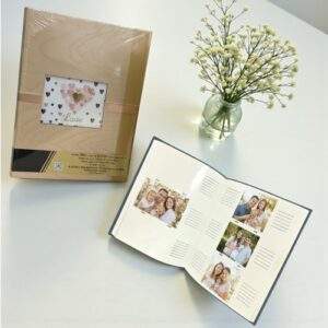 אלבום כיסים מעץ טבעי ל-300 תמונות גודל 10X15