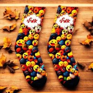 הדפסה על גרביים לנשים