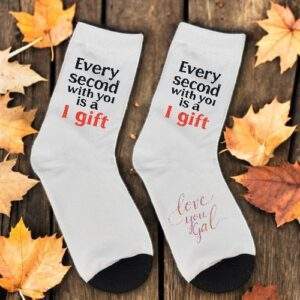 הדפסה על גרביים לגברים