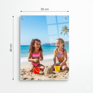 הדפסה על זכוכית לתלייה גודל 40X60 - 30x40