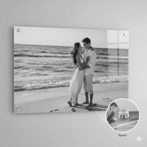 הדפסה על זכוכית לתלייה גודל 60X85 ס"מ