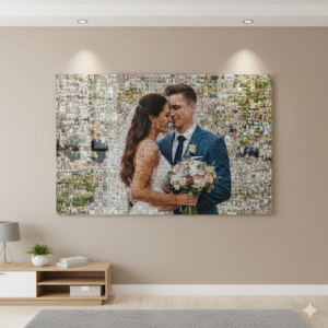 תמונת פסיפס על זכוכית גודל 85X60