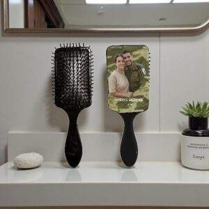 מברשת שיער בהדפסה אישית לחייל/ת