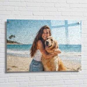 תמונת פסיפס זכוכית גודל 30X40