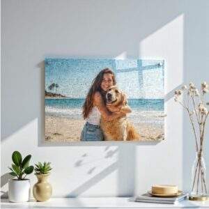 תמונת פסיפס זכוכית גודל 40X30