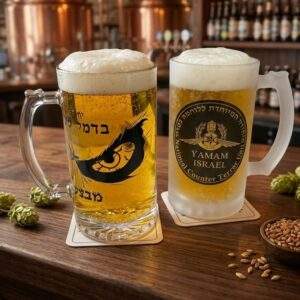 כוס בירה בעיצוב אישי לחיילים