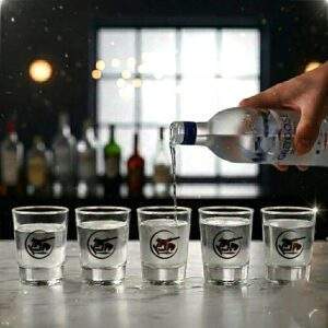 כוסות צ'ייסר שקופות לחיילים בלבד