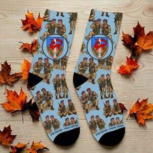 הדפסה על גרביים לגברים בעיצוב אישי מחיר לחיילים