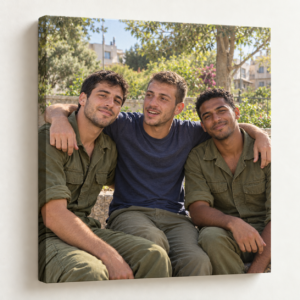 קנבס — שלושה חברים במפגש ישראלי
